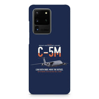 Thumbnail for C-5M Super Galaxy design on samsung case - navy blue