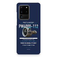 Thumbnail for PW4000-112 design on samsung case - navy blue