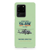 Thumbnail for Mitsubishi Sikorsky SH-60K design on samsung case - light green