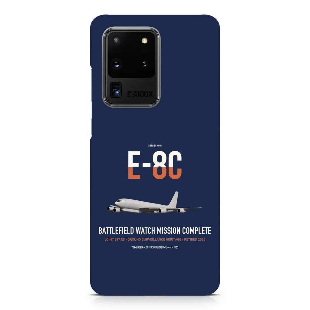 E-8C Joint STARS design on samsung case - navy blue