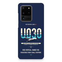 Thumbnail for Airbus U030 Flexrotor design on samsung case - navy blue