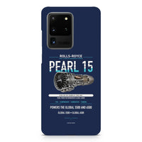 Thumbnail for PEARL 15 design on samsung case - navy blue