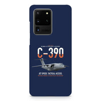 Thumbnail for C-390 Millennium design on samsung case - navy blue