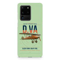 Thumbnail for Albatros D.Va design on samsung case - light green