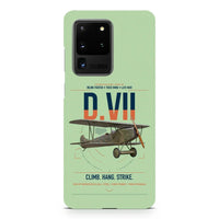 Thumbnail for Fokker D.VII design on samsung case - light green