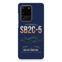 Thumbnail for SB2C-5 Helldiver design on samsung case - navy blue