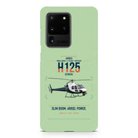 Thumbnail for Airbus H125 design on samsung case - light green