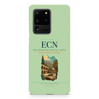 Thumbnail for Ercan International Airport ECN — Nicosia design on samsung case - light green