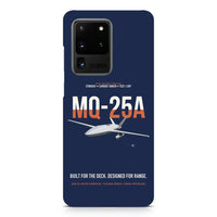 Thumbnail for MQ-25A STINGRAY design on samsung case - navy blue