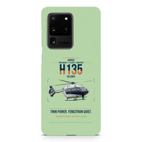 Thumbnail for Airbus H135 design on samsung case - light green