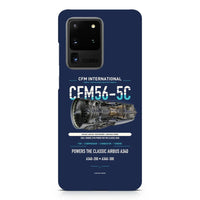 Thumbnail for CFM56-5C design on samsung case - navy blue