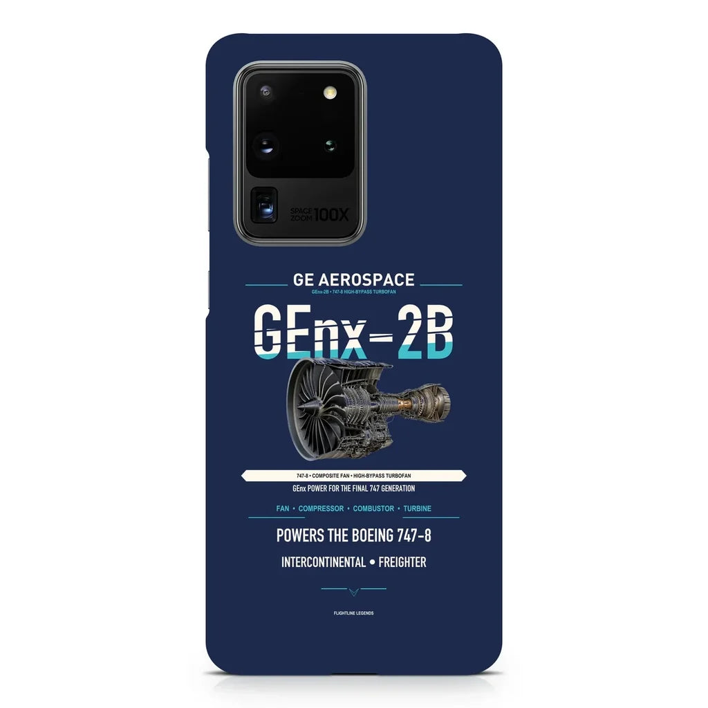 GEnx-2B design on samsung case - navy blue