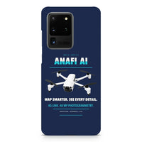 Thumbnail for Parrot ANAFI Ai design on samsung case - navy blue