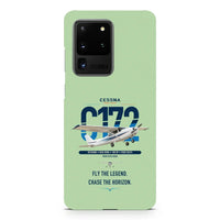 Thumbnail for Cessna 172 Skyhawk design on samsung case - light green