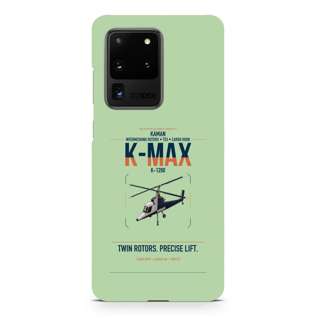 Kaman K-1200 K-MAX design on samsung case - light green
