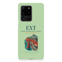 Thumbnail for Exeter International Airport EXT design on samsung case - light green