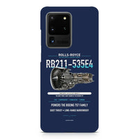 Thumbnail for RB211-535E4 design on samsung case - navy blue