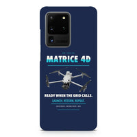 Thumbnail for DJI Matrice 4D design on samsung case - navy blue