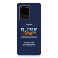 Thumbnail for Canadair CL-415EAF design on samsung case - navy blue