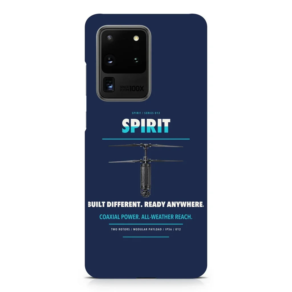 Ascent AeroSystems Spirit design on samsung case - navy blue