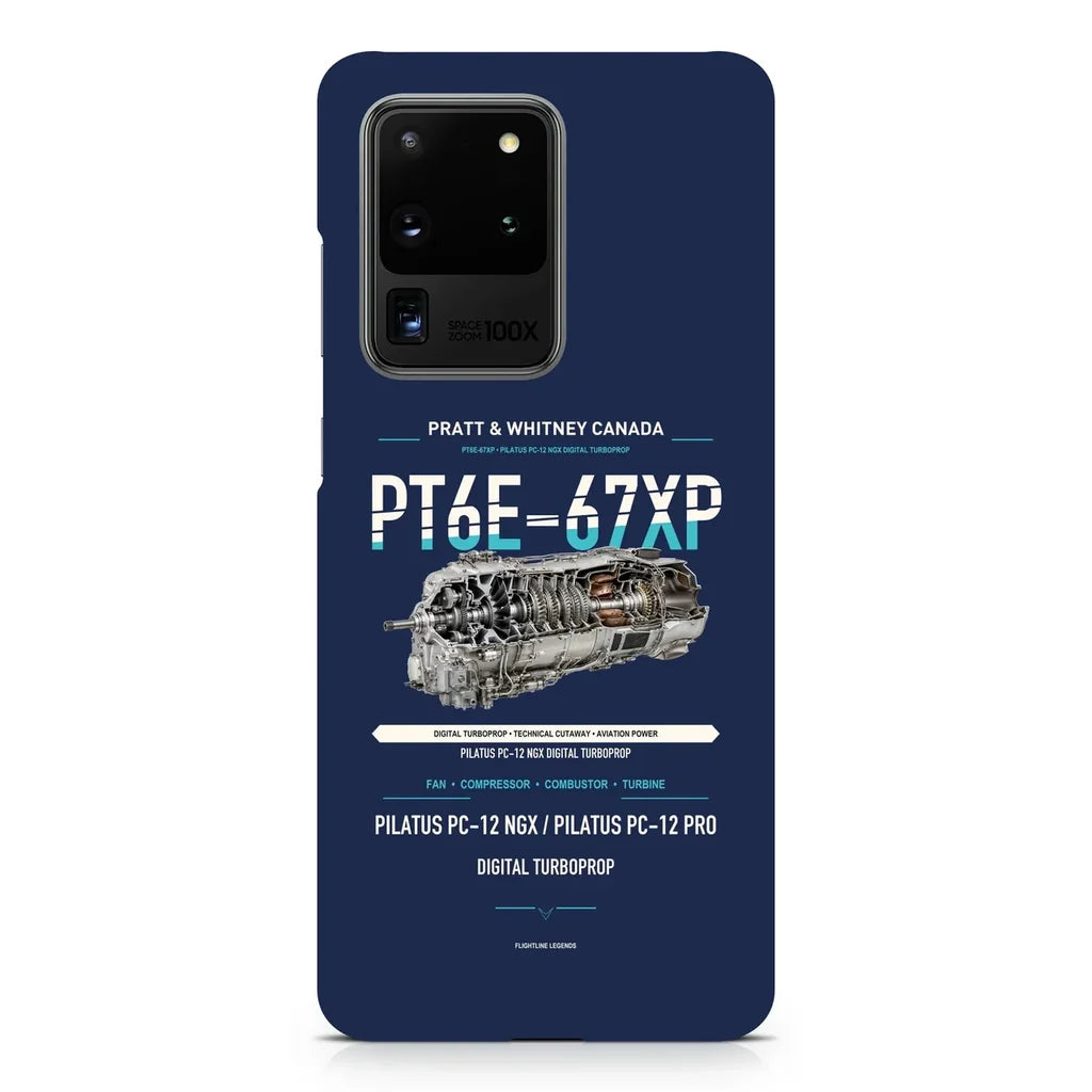 PT6E-67XP design on samsung case - navy blue