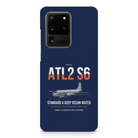 Thumbnail for Atlantique 2 Standard 6 design on samsung case - navy blue