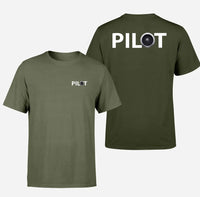 Thumbnail for Pilot & Jet Engine Designed Double-Side T-Shirts - view 14