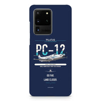 Thumbnail for PC-12 PRO design on samsung case - navy blue