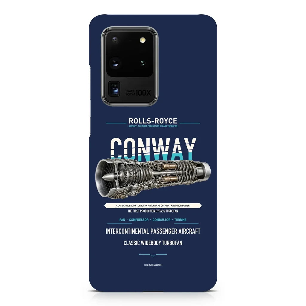 CONWAY design on samsung case - navy blue