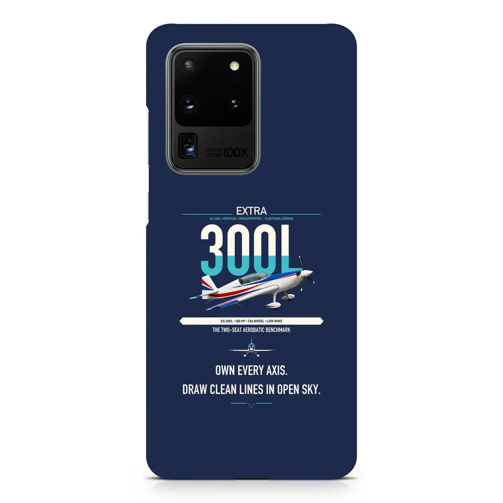 Extra 300L design on samsung case - navy blue