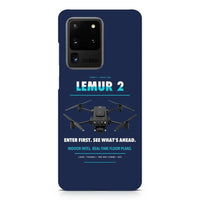 Thumbnail for BRINC LEMUR 2 design on samsung case - navy blue