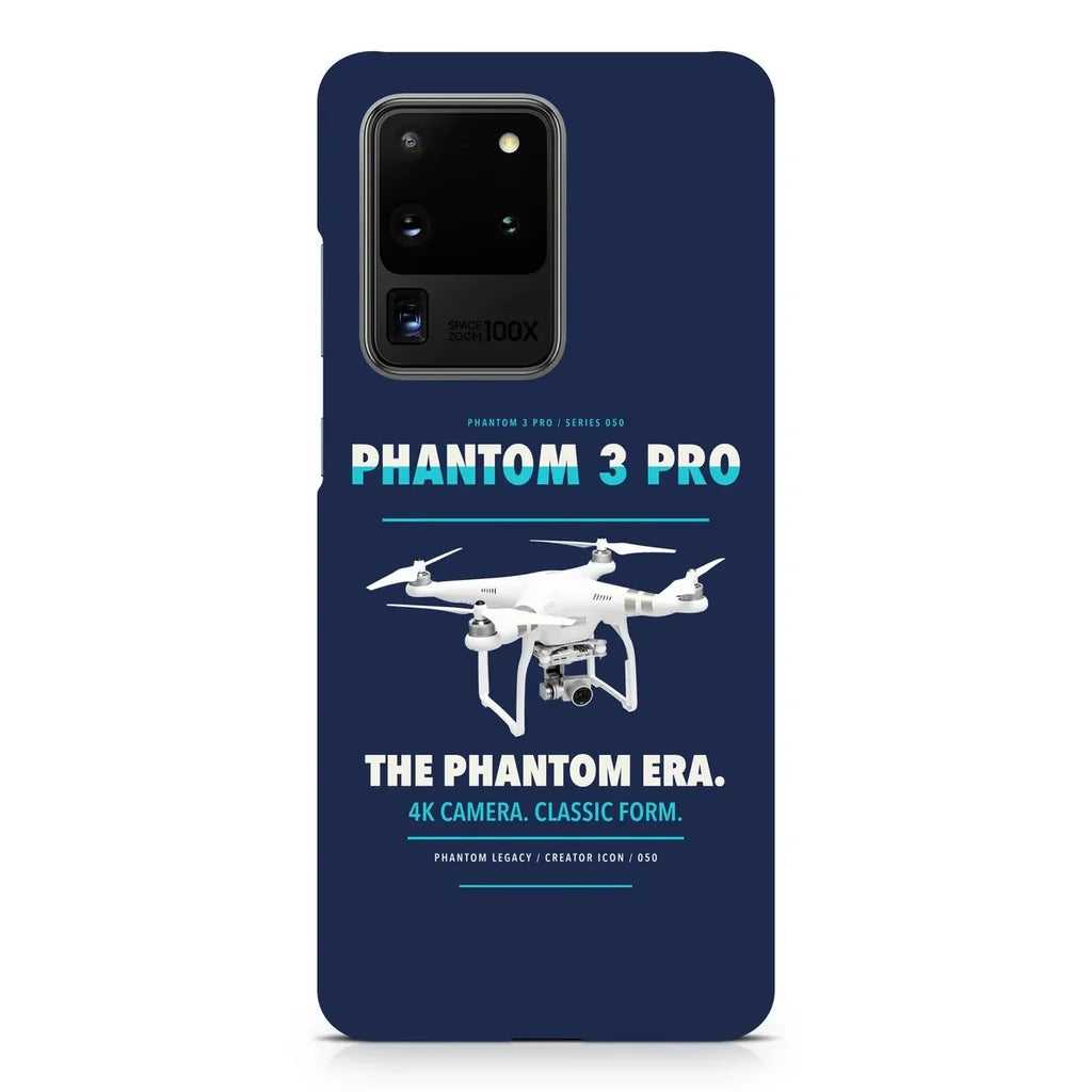 DJI Phantom 3 Professional design on samsung case - navy blue