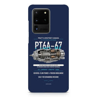 Thumbnail for PT6A-67 design on samsung case - navy blue
