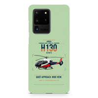 Thumbnail for Airbus H130 design on samsung case - light green