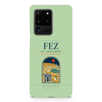 Thumbnail for Fes - Saiss Airport FEZ design on samsung case - light green