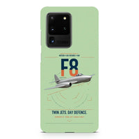 Thumbnail for Gloster Meteor F8 design on samsung case - light green