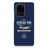 Thumbnail for Daher Kodiak 900 design on samsung case - navy blue