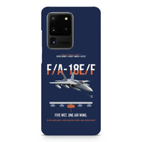 Thumbnail for F A-18E F Buddy Tanker design on samsung case - navy blue
