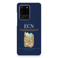 Thumbnail for Ercan International Airport ECN — Nicosia design on samsung case - navy blue