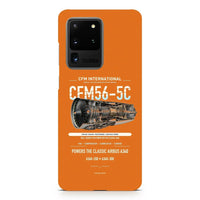 Thumbnail for CFM56-5C design on samsung case - orange