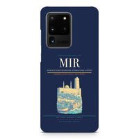 Thumbnail for Monastir Habib Bourguiba International Airport MIR design on samsung case - navy blue