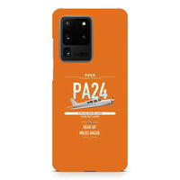 Thumbnail for Piper PA-24-250 Comanche 250 design on samsung case - orange