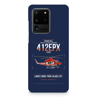 Thumbnail for SUBARU Bell 412EPX design on samsung case - navy blue