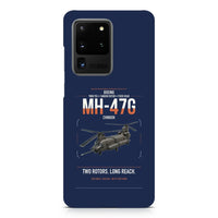 Thumbnail for Boeing MH-47G Chinook design on samsung case - navy blue