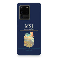 Thumbnail for Misawa Air Base MSJ design on samsung case - navy blue