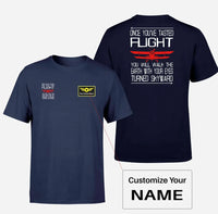 Thumbnail for Once You've Tasted Flight Designed Double-Side T-Shirts - view 15