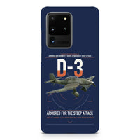Thumbnail for Junkers Ju 87D-3 design on samsung case - navy blue