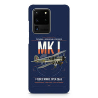 Thumbnail for Fairey Swordfish Mk I design on samsung case - navy blue