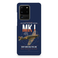Thumbnail for Hawker Hurricane Mk I design on samsung case - navy blue