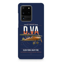 Thumbnail for Albatros D.Va design on samsung case - navy blue